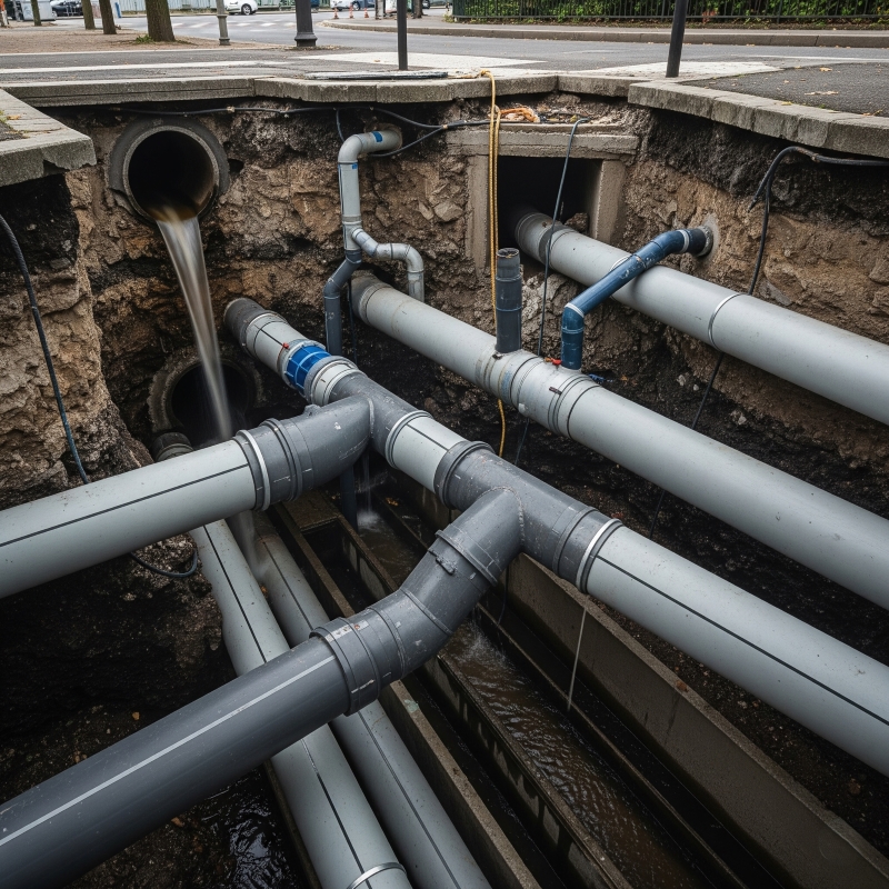 Construction d'assainissement